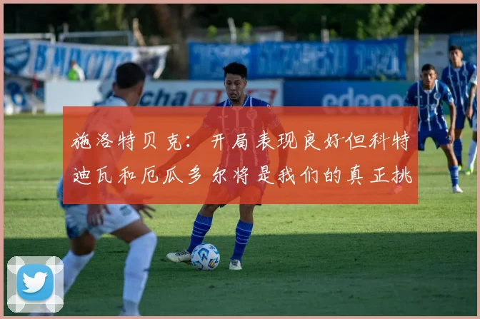施洛特贝克：开局表现良好但科特迪瓦和厄瓜多尔将是我们的真正挑战